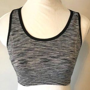 Climawear Black & Grey Sports Bra